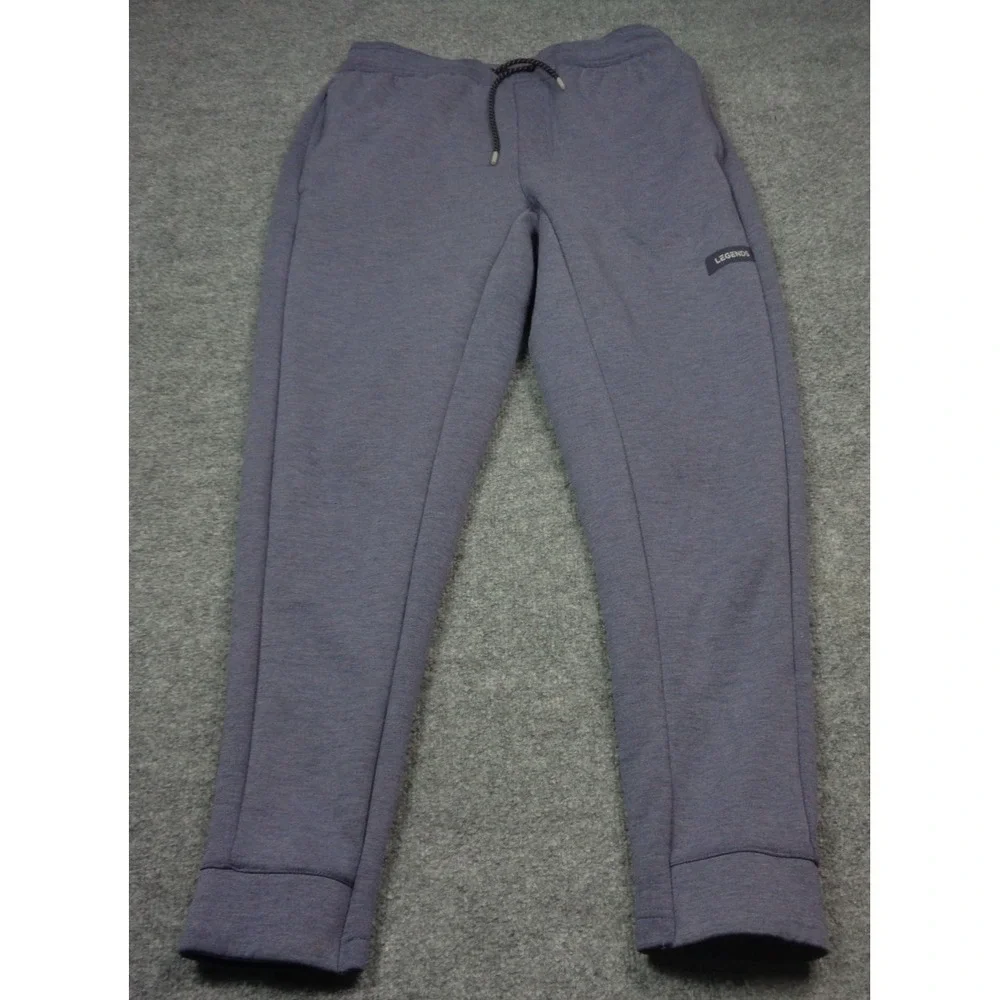 Legends Carson Pant Men's M Blue Jogger Athletic Sweatpants Drawstring